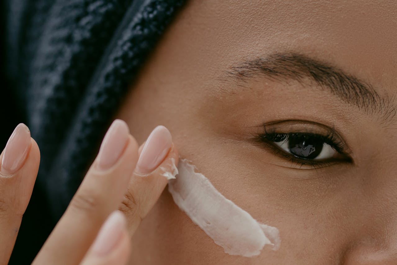 applying product 